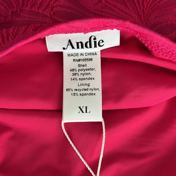 NWT Andie Swim Bikini Bottom in Lava Size XL - Picture 6 of 9